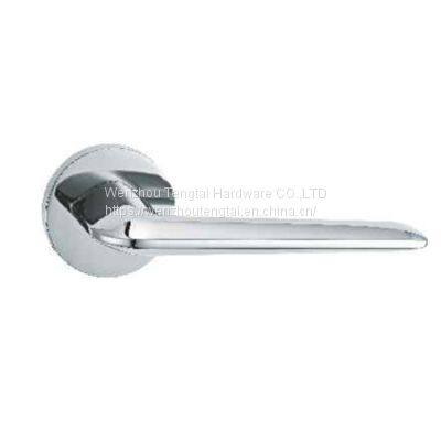 Popular New Design Good Quality Zinc Alloy/zamac/zamak/aluminum Door Handle for European Door Lock