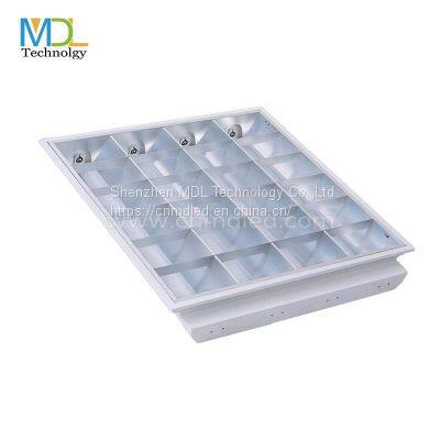 MDL T8 LED Louver Light Fixture Model: MDL-SF8 photo-3
