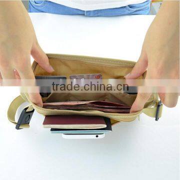 New Waterproof Ripstop Nylon RFID Money Belt Undercover Waist Stash Travel Money Belt For Passport And Credit Cards Quality Choice photo-4