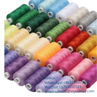 High Tenacity Polyester Sewing Thread 100% Spun Polyester Sewing Thread