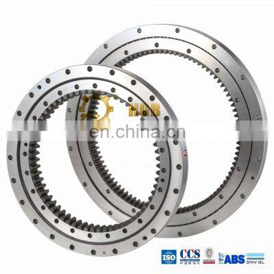 China High Efficiency External Tooth Helical Urntable Gear Swing Bearings Slewing Ring