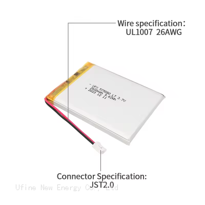 3.7V 2500mAh UFX 575080 Low Temperature Lithium Ion Rechargeable Battery Wholesale photo-3