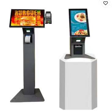 21.5-inch self-service ordering equipment Cash Register all-in-one Smart payment kiosk Capacitive touch screen self-service inquiry machine