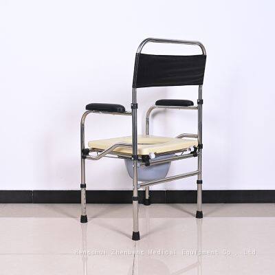 Zhenbang Elderly Toilet Seat, Pregnant Woman's Seat, Elderly Stool, Household Mobile Toilet Seat, Sturdy Seat, Toilet Chair photo-4