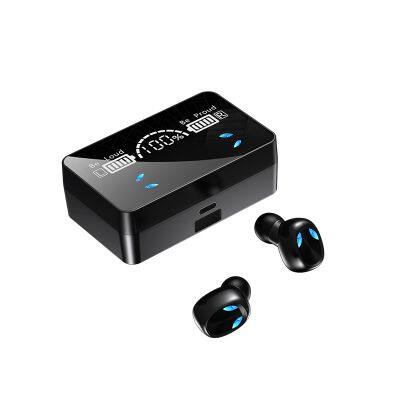 X3 Tws  Wireless 5.1 Headset For Iso Android New Sports Earphone Hd Led Power Display Earbuds With Microphone Powerbank