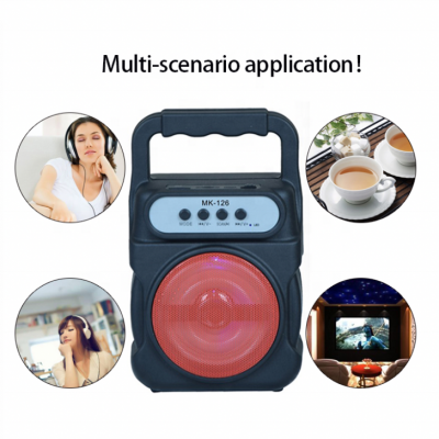 OEM ODM Mini Portable 3D Stereo Music Sound System Mini Handheld Speaker photo-5
