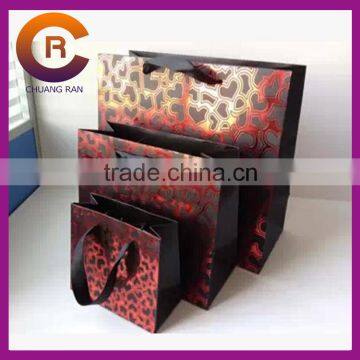 Factory made wholesales cheap custom uv printing paper bags