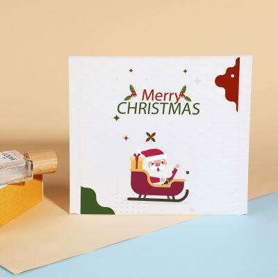 Wholesale Low MOQ Customized Logo Printed bubble mailer Matte Black Foil Wrap Padded Packaging Metallic Bubble Envelope