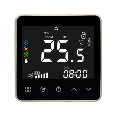 FCU Thermostat for EC Fan 0-10V Output Heating and Cooling with WIFI Remote Control Function Smart Controller