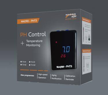 Macro Aqua pHT3 pH Controller with Calibration Reminder Aging Notification