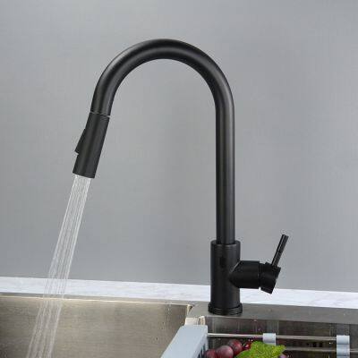 Automatic Induction Kitchen Pull-out Faucet photo-2