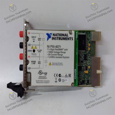 NI PXI-4071 Digital Multimeter Module