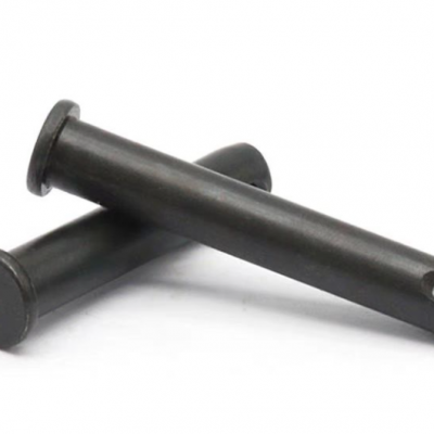 High Strength Flat Head Pin Shaft With Hole Cylindrical Head Solid Positioning Pin Shaft Special Shaped Pin Shaft Bolt photo-4