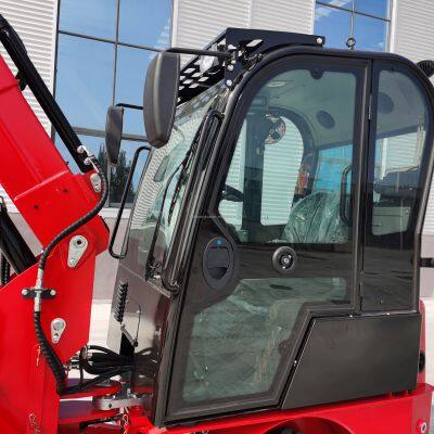 Multifunctional CE EPA Front Small Electric Mini Wheel Loader With Auger/Snow Tyre/Auger photo-3