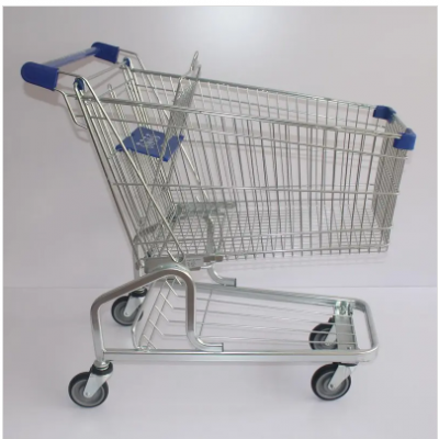 180L German Style Supermarket Shopping Cart photo-5