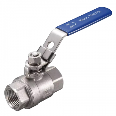ANSI API Ball Valve 2-Piece 201 304 316 Stainless Steel 1000 WOG Soft Seal Internal Thread Manual Ball Valve photo-2
