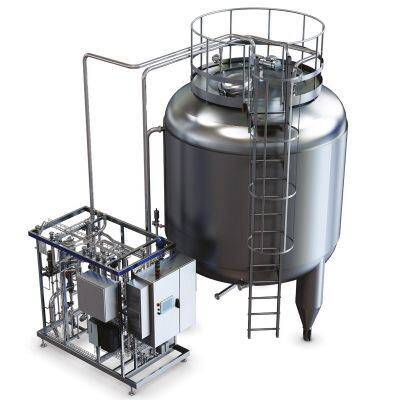 High Quality Aseptic Tank, Jacket Pressure Tank Jacketed Pressure Aseptic Tank for Dairy Process Fill Buffering