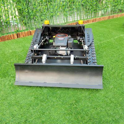 Tondeuse à pente robotisée télécommandée alimentée par une batterie auto - chargée avec moteur Loncin