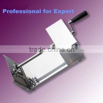 Commercial manual twisted chips potato cutter