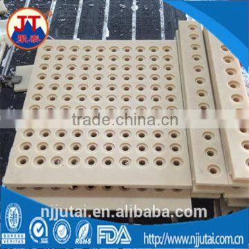 OEM CNC drilled PA6 nylon cover pad