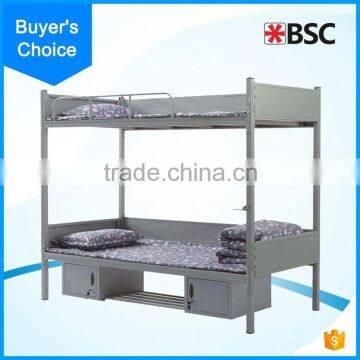 2016 Hot School Heavy Duty Steel Metal Bunk Bed for Students
