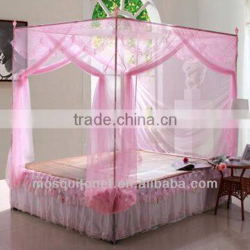 Pink girls mosquito net