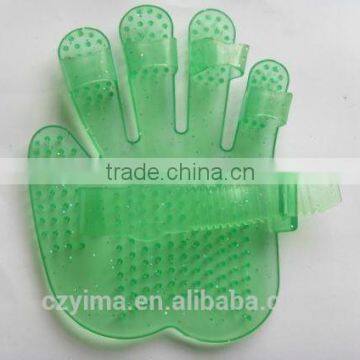 pet cleaning glove brush