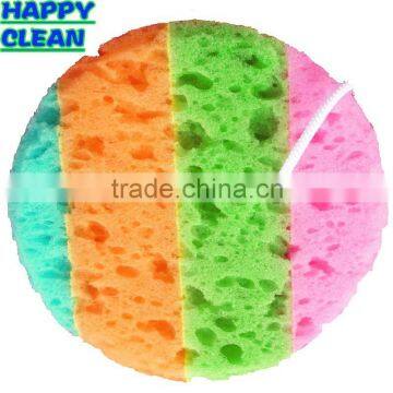 Colorful Round Bath Sponge / Shower Sponge