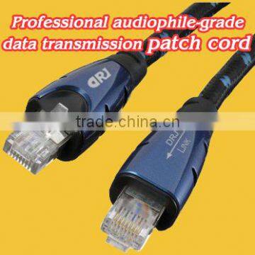 professional audiophile-grade date transmission patch cord