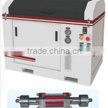 High pressure system for waterjet cutting machine