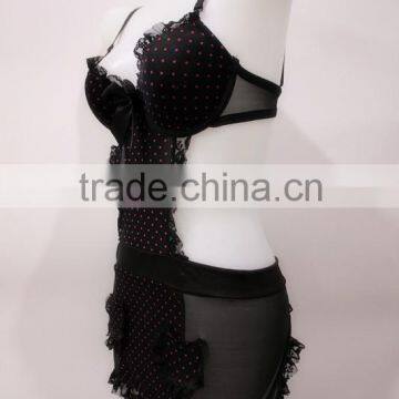 Extreme Hot Sexy Lingerie , Stiff Mesh Fabric Ladies Sleepwear,baby Doll Fashion Lace Open Transparent photo-6