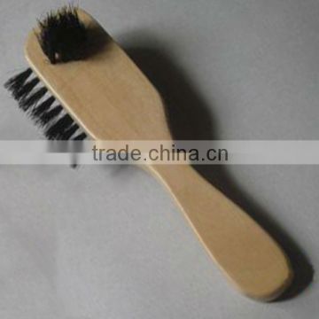 3-sides shoe polish brush