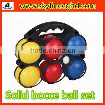 Sport game plastic bocce ball set