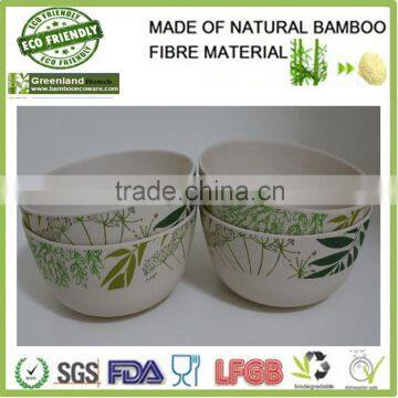 new fresh prints bamboo fibre large bowl ,salad&soup bowl
