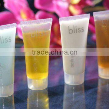 hotel shampoo tube travel kit