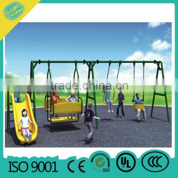 MBL10-A102 outdoor playground swing and slide plastic slide plastic swing