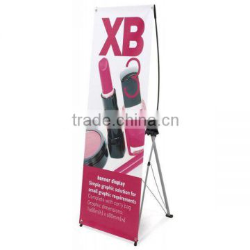 X Banner stand (Spraying Iron tube ),pop up banner stand