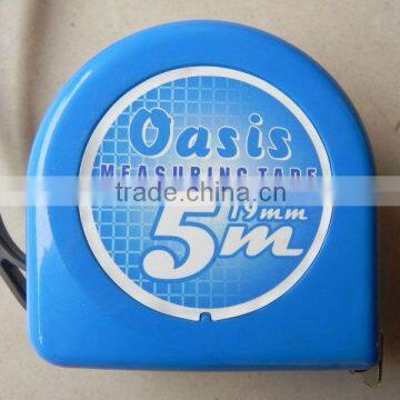 customized logo 5 meter measuring tape