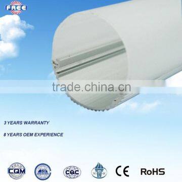 Freecom tube lamp housing aluminum alloy T8 series led LP08-14 for household,office,subway,workshop,supermarket