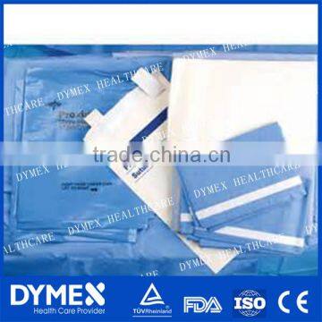 Disposable EO sterilized Cesarean surgical drape pack