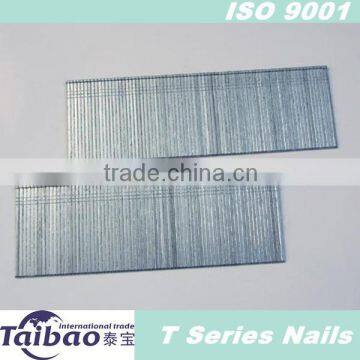 Gauge 16 T series T25 galvanized nail for nail gun