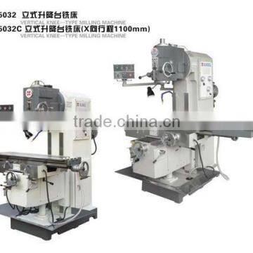 servo motor feed milling machine/semi-automatic knee type milling machine