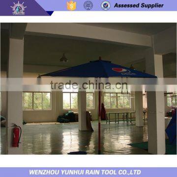 Pepsi brand outdoor advertisment backyard umbrella