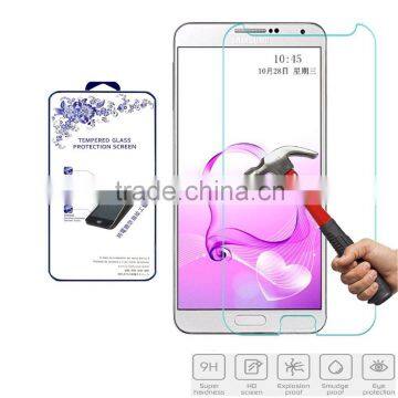Keno Factory Price! Bubble Free High Clear Anti-shock 9H Hardness Plating Tempered Glass Screen Protector for Samsung Galaxy J2 photo-6