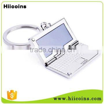 Creative Gift Cute Metal Keychain Mini Computer Key Ring
