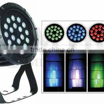 LED Waterproof Par Light 18pcs*3W RGB