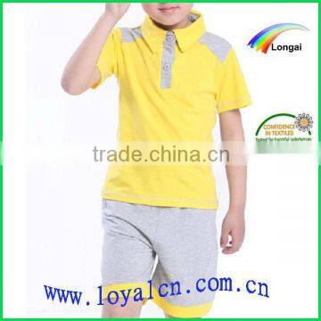 yellow school uniform shirts