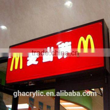 New Arrival LED Magntic Slim Acrylic Light Box ,fashional Design Light Box photo-2