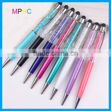 Metal Crystal Screen Touch Ballpoint Pen