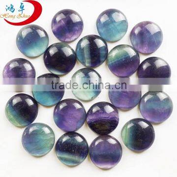 Wholesale Purple fluorite Oval CAB CABOCHON Pick Stone Semi-precious Gemstone